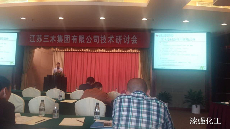 漆強(qiáng)參加江蘇三木集團(tuán)有限公司技術(shù)發(fā)布會現(xiàn)場.jpg