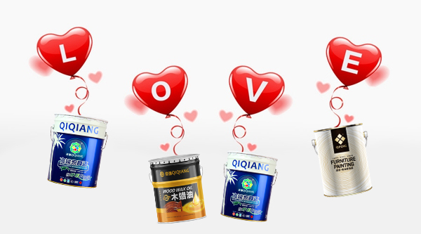 七夕就送漆強漆，給TA一個健康環(huán)保家！